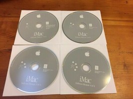 Vtg 2001 iMac Macintosh OS 9.1 10.0.3 Cheetah Software Restore 4 Discs CDs 1.1 - £63.86 GBP