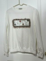 SoVogue Love Logo Embellished Sweatshirt Size Women&#39;s Medium - £19.45 GBP