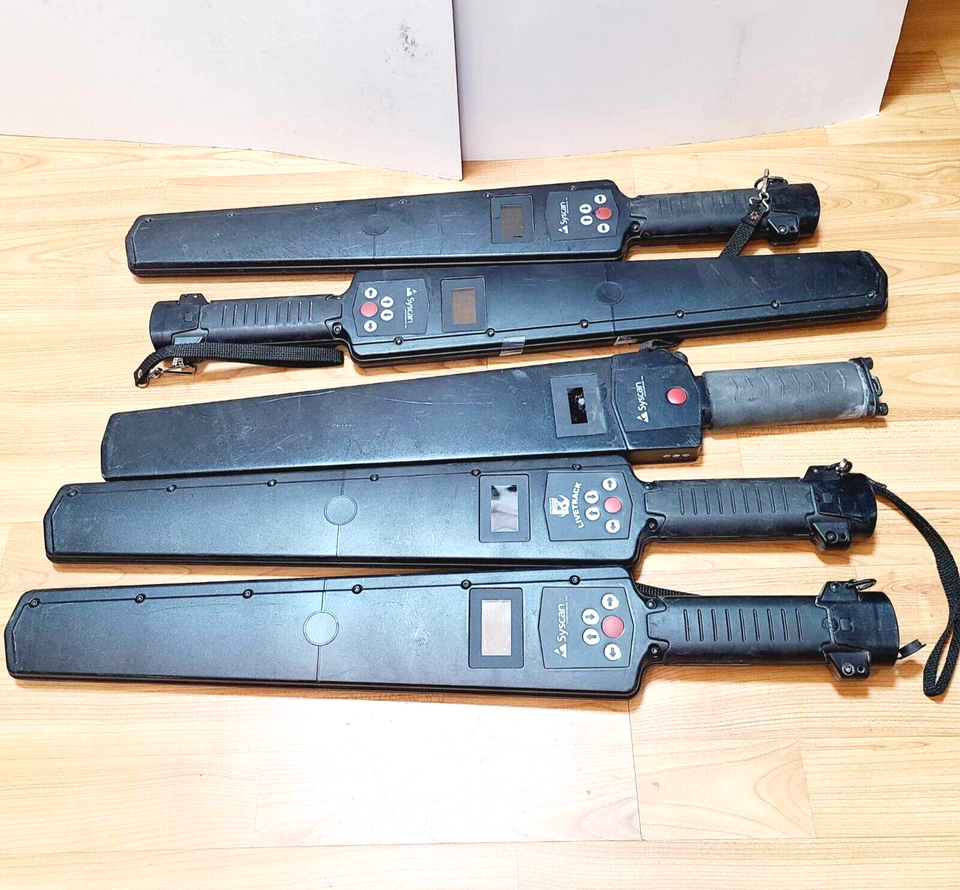 *100% UNTESTED* LOT OF 5X LIVETRACK READER SYSCAN LSB SYSCAN-ID RFID VER... - $1,117.85