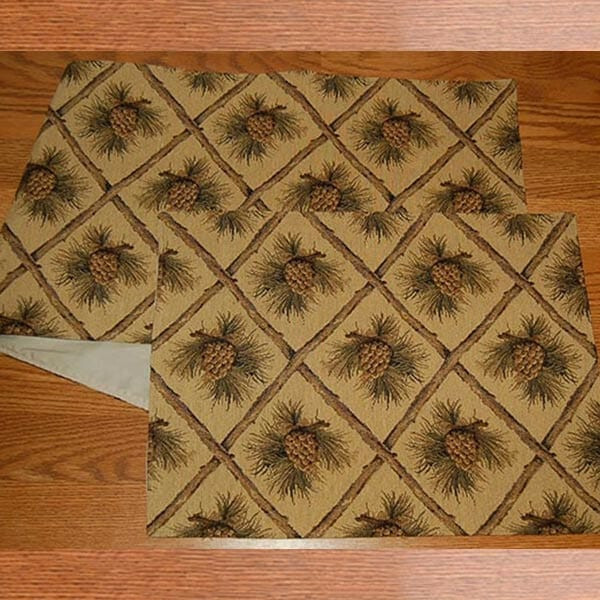 Natural Beige Pinecone Table Runner - $82.50+