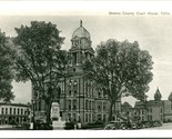 RPPC Seneca County Courthouse Tiffin Ohio OH Unused UNP Postcard - £31.89 GBP