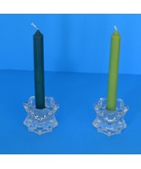 Collectible/Vintage Leaded Crystal Glass Star Shaped Candle Holder - $25.00