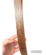 Vintage Looper Leather Belt Brown - £25.00 GBP