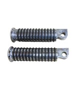 VINTAGE HARLEY DAVIDSON 4&quot; RUBBER PASSENGER PEGS CHROME - $17.77