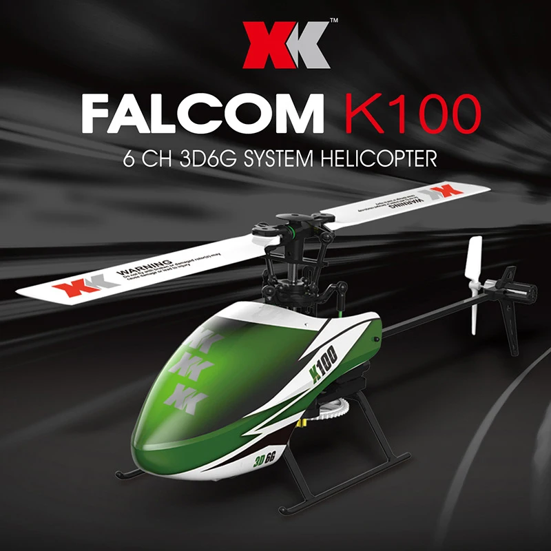 Wltoys XK K100 K110s K130 RC Helicopter 2.4G 6CH 3D/6G Brushless Motor RC Plane - £68.36 GBP+