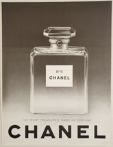 1966 Print Ad Chanel No 5 Perfume Most Treasured Name - £12.51 GBP