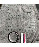 7 Pcs T-Shirt Ruler Guide Alignment Tool for Vinyl Placement Heat Press - $9.89