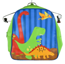 Stephen Joseph Dinosaurs 13 inch Backpack with Zippered Pocket Boys Grade School - £16.69 GBP