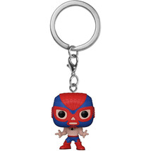 Luchadore Spider-Man Pocket Pop! Keychain - £15.01 GBP