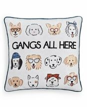 Lacourte Gangs All Here Pillow - $50.00