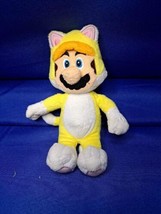 MARIO Yellow Cat 8&quot; Plush Stuffed Toy JAKKS Pacific 2015 NINTENDO Super ... - £7.56 GBP