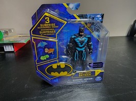 DC Comics BAT-TECH Batman Action Figure 1st Edition Spin Master Blue Black - £8.80 GBP