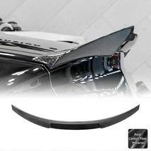 Real Carbon Fiber A4 Trunk Spoiler Wing MV For 2017-21 Audi A4 S4 (B9) Sedan - £106.15 GBP