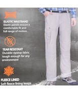 American Outdoorsman Pants 40 x 32 Fleece Lined Ripstop Beige clay Elast... - €16,98 EUR
