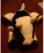 Cute S &amp; B Toy Company Stuffed Cow Beanie Toy – SUPER CUTE LITTLE COW – VGC - £6.96 GBP