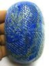 Enorme Coleccionable 1838Ct Natural sin Tratar Azul Lapislázuli Ovalado Mano - £89.18 GBP