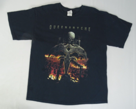 QUEENSRYCHE 30TH ANNIVERSARY TOUR CONCERT TEE SIZE L BLACK Y2K DOUBLE SIDED - $31.30