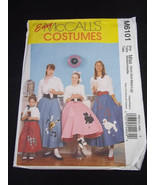 McCall&#39;s Easy Costumes 6101 Misses pull on circle skirt &amp; petticoat  Sz ... - £3.53 GBP