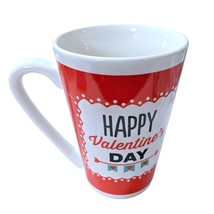 Happy Valentines Day 12 oz Ceramic Coffee Tea Mug Cupids Arrow Love You Gift - £10.07 GBP