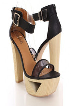 Womens Shoes High Heel Dress Club Open Toe pumps White Black Sale Clearance  - £27.20 GBP