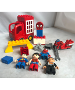 LEGO DUPLO: Spider-Man Web-Bike Workshop (10607) with extra figures &amp; Truck - £25.99 GBP