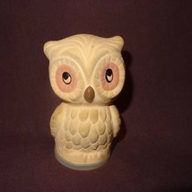 Vintage Owl Air Freshener Potpourri Holder Figurine COTY  Terra Cotta 4&quot; - £11.69 GBP