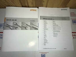 021, 023, 025 STIHL Chainsaw Service Workshop Repair &amp; Illustrated Parts... - $520.14 MXN