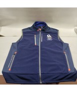RALPH LAUREN RLX OFFSHORE SAILING VEST SMALL S BLUE ORANGE POCKETS - €25,75 EUR