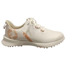FootJoy Fuel Spikeless Golf Cleats Womens 9M White Pink Limited Warranty... - $69.59