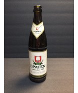 Vintage Spaten Munichner Hell &quot;EMPTY&quot; Imported German Beer Brown Bottle - £8.68 GBP