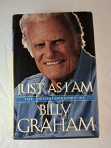 Just as I Am by Billy Graham, Autobiography, Preowned, Hardback - $74.48 MXN