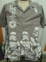 Men&#39;s MED Lucasfilm welovefine Short Sleeve Shirt storm trooper imperial... - £21.22 GBP