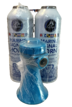 1 Falcon Marine Signal Horn Trigger and 2 8oz compressed cans of air, br... - $39.60