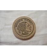 Vintage 1960-85 Gorham Coin Club Wooden Indian Nickel 15-j - €8,43 EUR