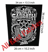 Black Sabbath skul Big Back patch Deep Purple,Rainbow,Dio,Blue Murder,He... - £19.66 GBP