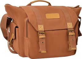 Camera Shoulder Messenger Bag For Men/Women, 3.0 Coffee, Caden Camera Bag Case - £57.51 GBP