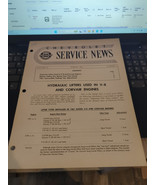 Chevrolet Service News Volume 33 March 1961 #3 Hydraulic Lifters in V8 C... - $126.94 MXN