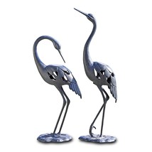 SPI Crane Pair LED Garden Sculpture - £492.77 GBP