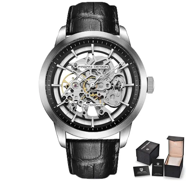 New Men Luxury Automatic Mechanical Watch Stainless Steel Waterproof Spo... - £189.86 GBP