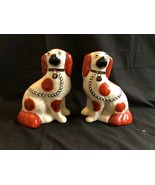 antique pair of staffordshire dogs - £210.90 GBP