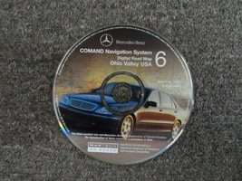2000 Mercedes COMAND NAV System Ohio Valley Digital Road Map CD#6 FACTOR... - $11.89