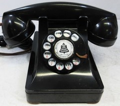 Western Electric  Model 302 Prewar Rotary Telephone Fully Restored 1930 C - £229.13 GBP