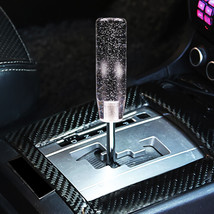 Universal Glitter Transparent Clear Manual Shift Knob Racing Gear Shift Knob - £14.15 GBP