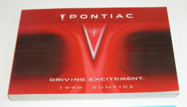 1999 Pontiac Sunfire Factory Original Glovebox Owners Manual Book - $17.77