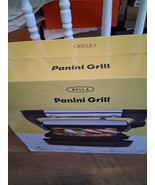 Bella Panini Maker Grill Sandwich Stainless Steel Sensio Model GH-815 No... - €33,37 EUR