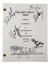 Beverly Hills 90210 (6) Cast Firmato Withdraw Completo Episodio Scritta JSA - £464.14 GBP