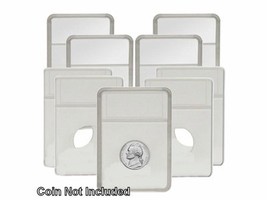 BCW -  2x3 Display Slab with Foam Insert-Combo, Nickel White, 5 pack - $10.96