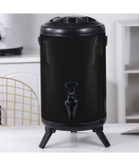 SOGA 12L Stainless Steel Insulated Milk Tea Barrel Hot and Cold Beverage  - $72.90