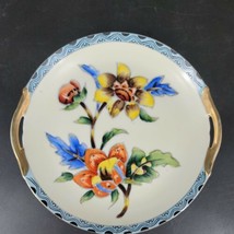 Antique Noritake Morimura Platter with Handles 9.5&quot; Hand Painted Early 20th cen. - £20.52 GBP