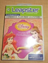 Leapster Disney Worlds Of Enchantment Leapster 1 &amp; 2 Disney Princess - £3.92 GBP